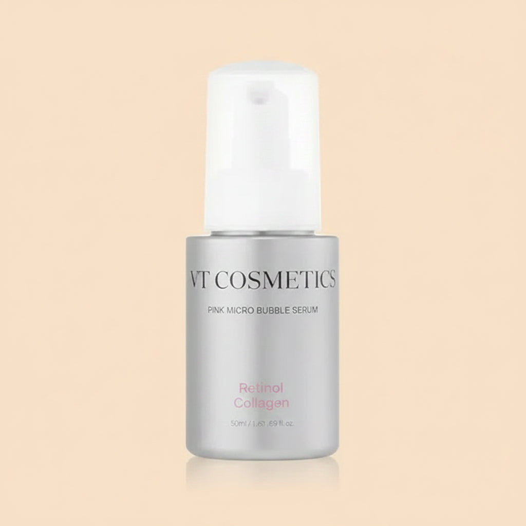 VT RETINOL COLLAGEN PINK MICRO BUBBLE SERUM