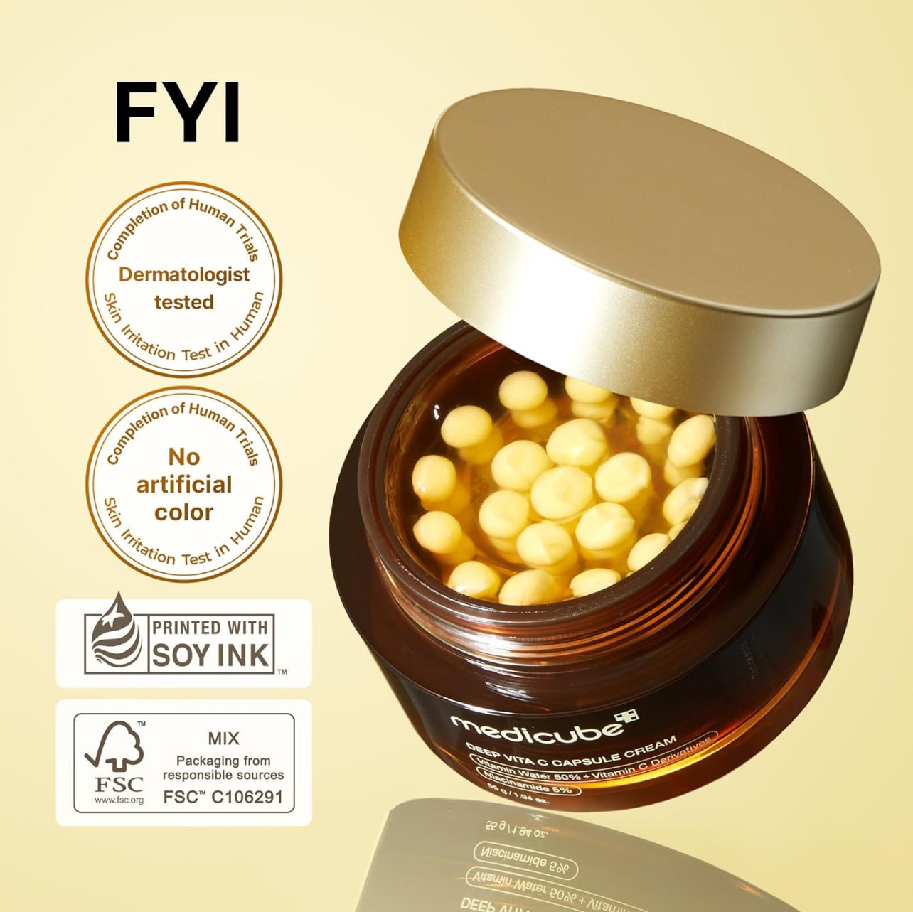 MEDICUBE DEEP VITA C CAPSULE CREAM