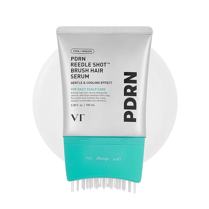 VT PDRN REEDLE SHOT BRUSH HAIR SERUM