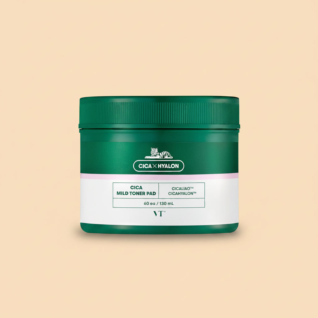 VT CICA MILD TONER PAD (60ea, 130ml)