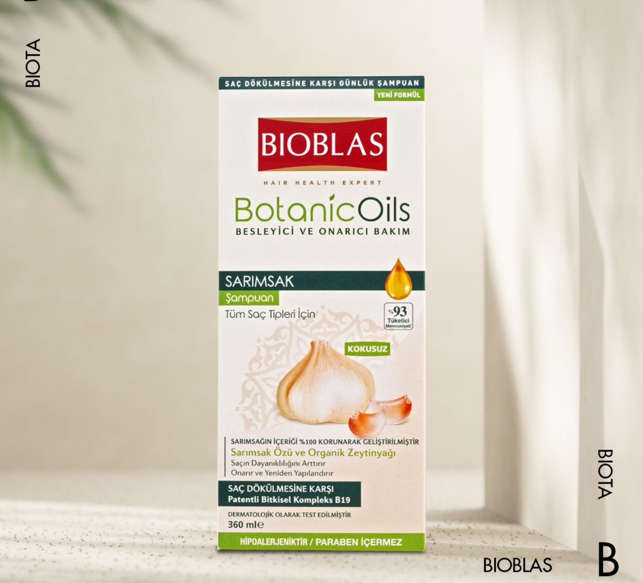 Bioblas Garlic Shampoo 360ml