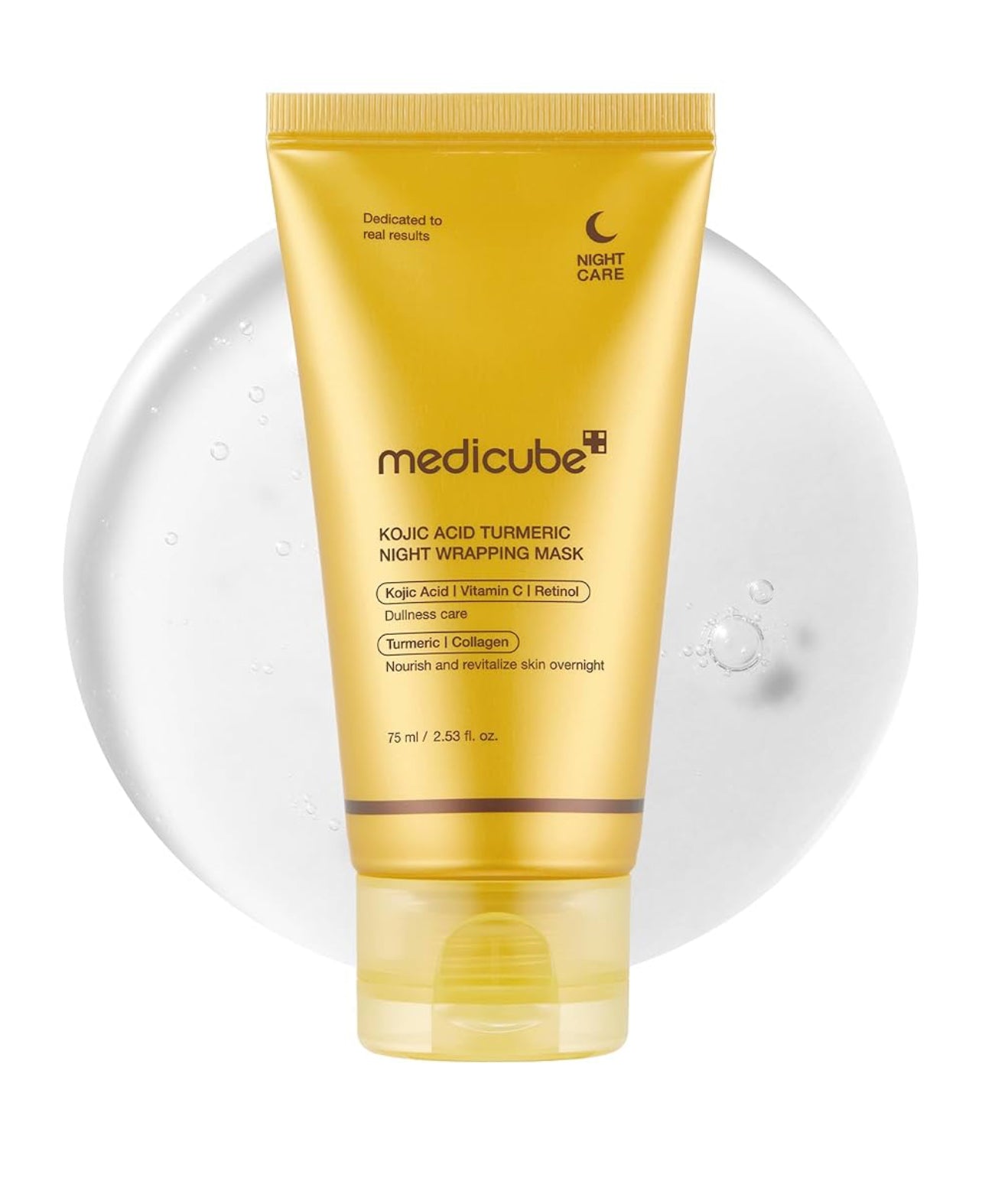medicube Kojic Acid Turmeric Overnight Wrapping Peel Off Mask -