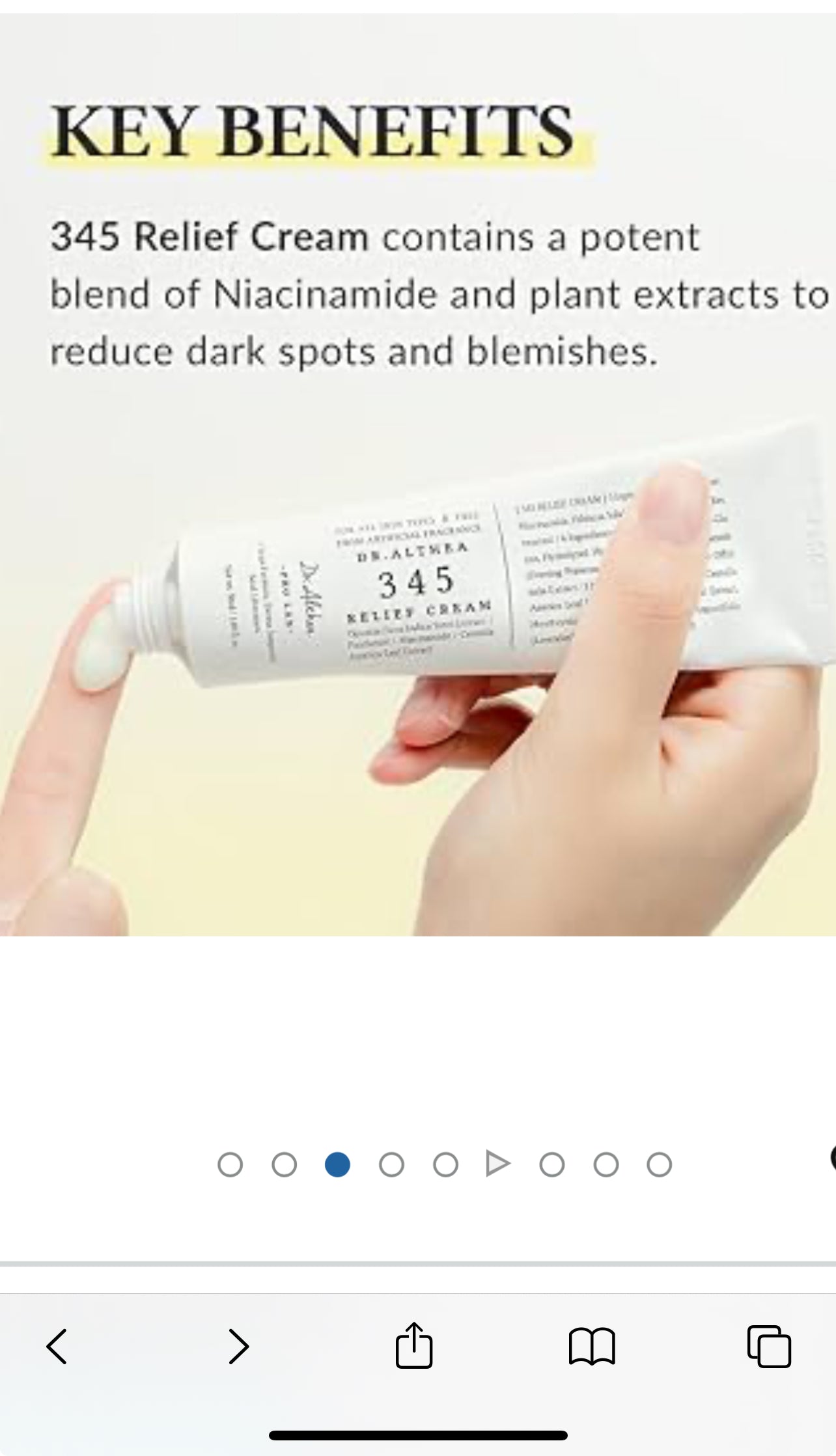 345 cream