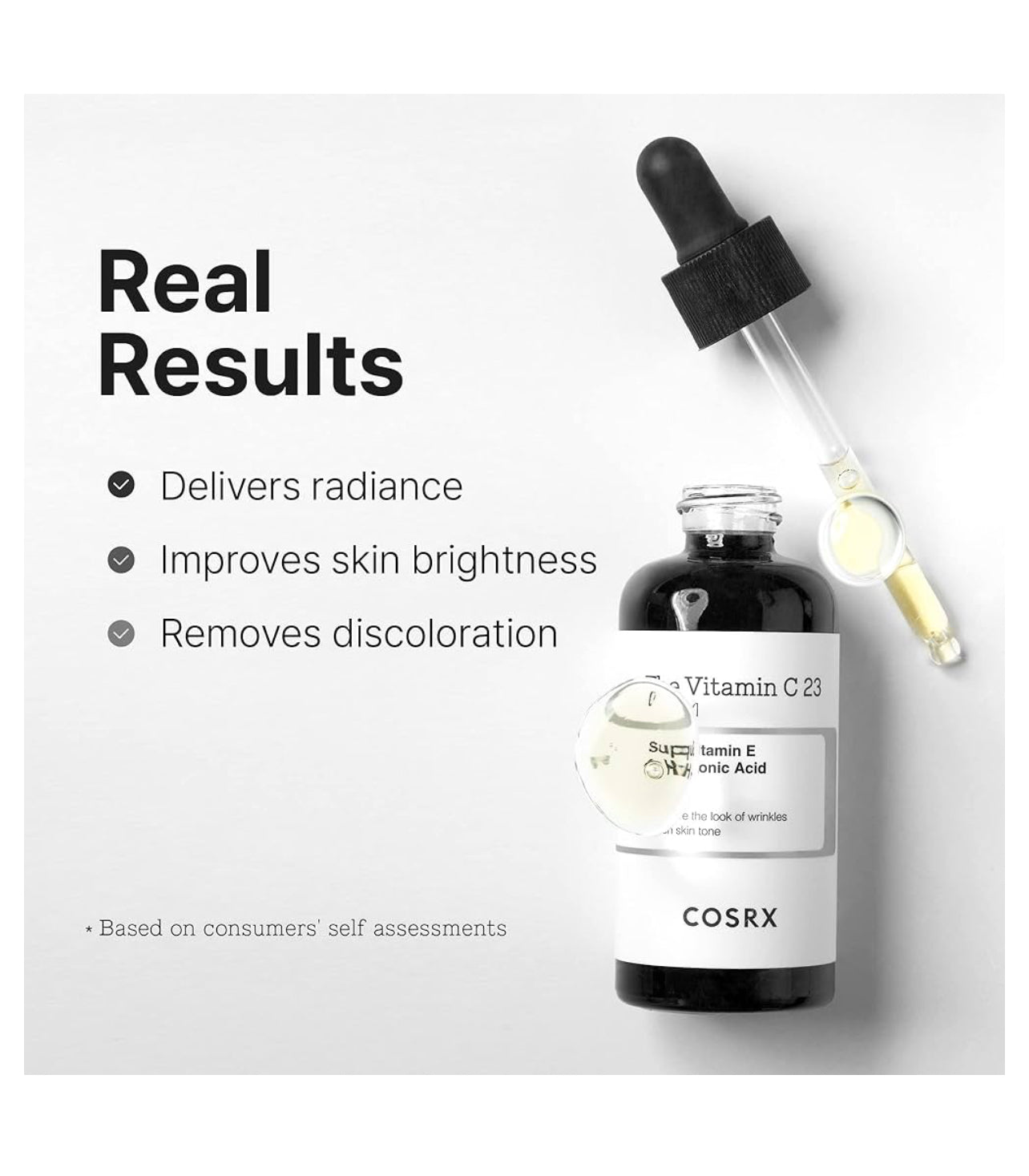 COSRX Pure Vitamin C 23% Serum with Vitamin E & Hyaluronic Acid