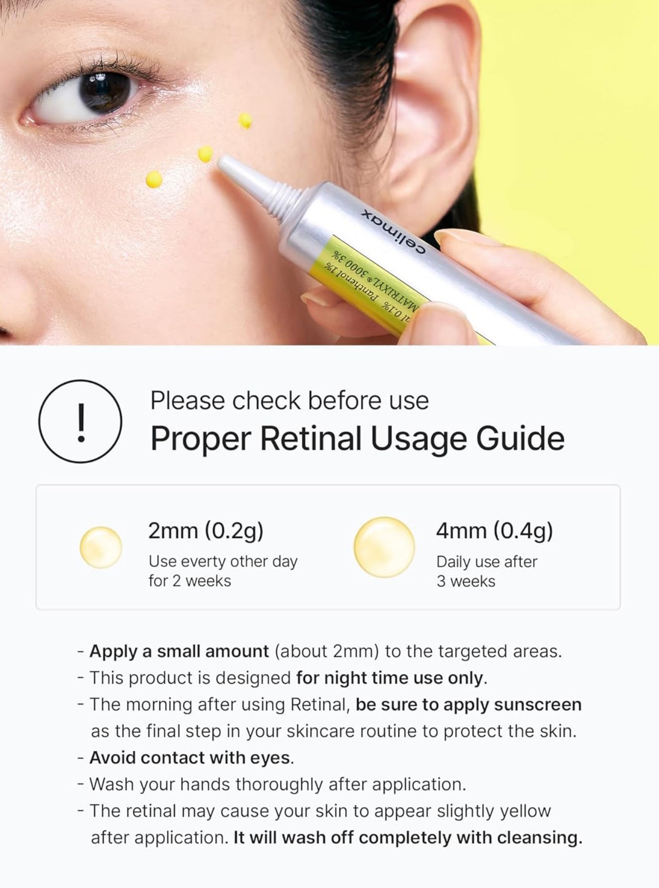 Celimax The Vita A
Retinal Shot
Tightening Booster