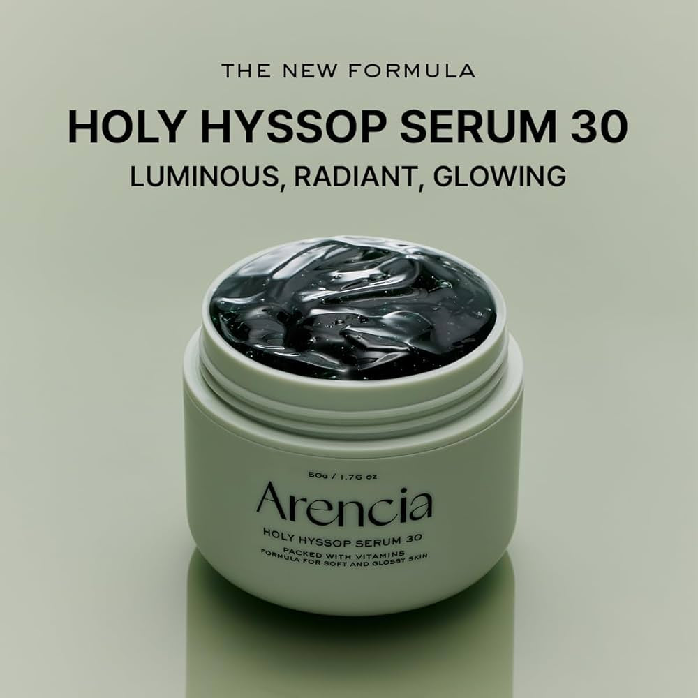 Arencia Glow Hyssop Overnight Face Mask Serum
