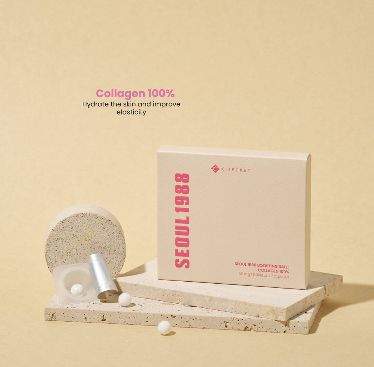SEOUL 1988 Boosting Ball ,100% Collagen bomb