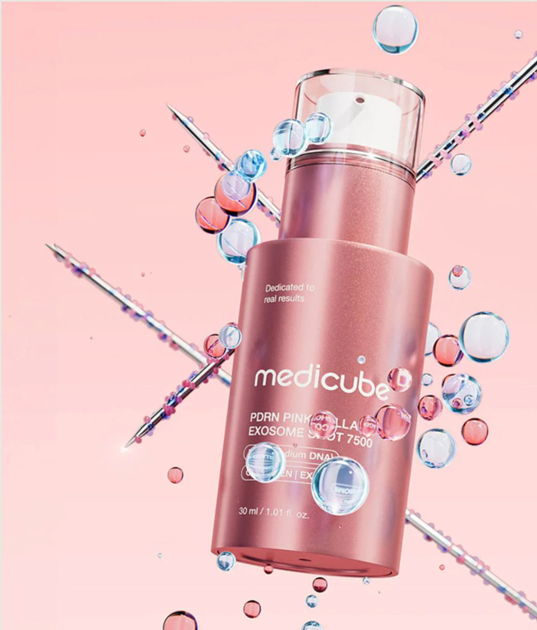 Medicube PDRN Pink Collagen exosome shot ampoule 7500 30ml