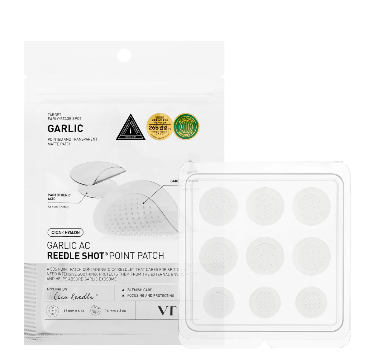 VT GARLIC AC REEDLE SHOT POINT PATCH