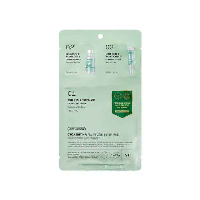 VT CICA RETI-A ALL-IN ONE 3STEP MASK
