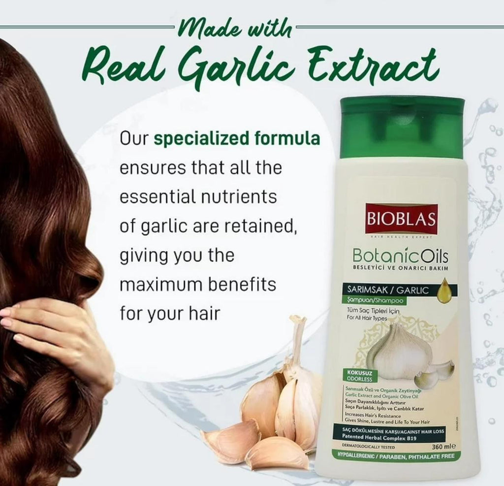 Bioblas Garlic Shampoo 360ml