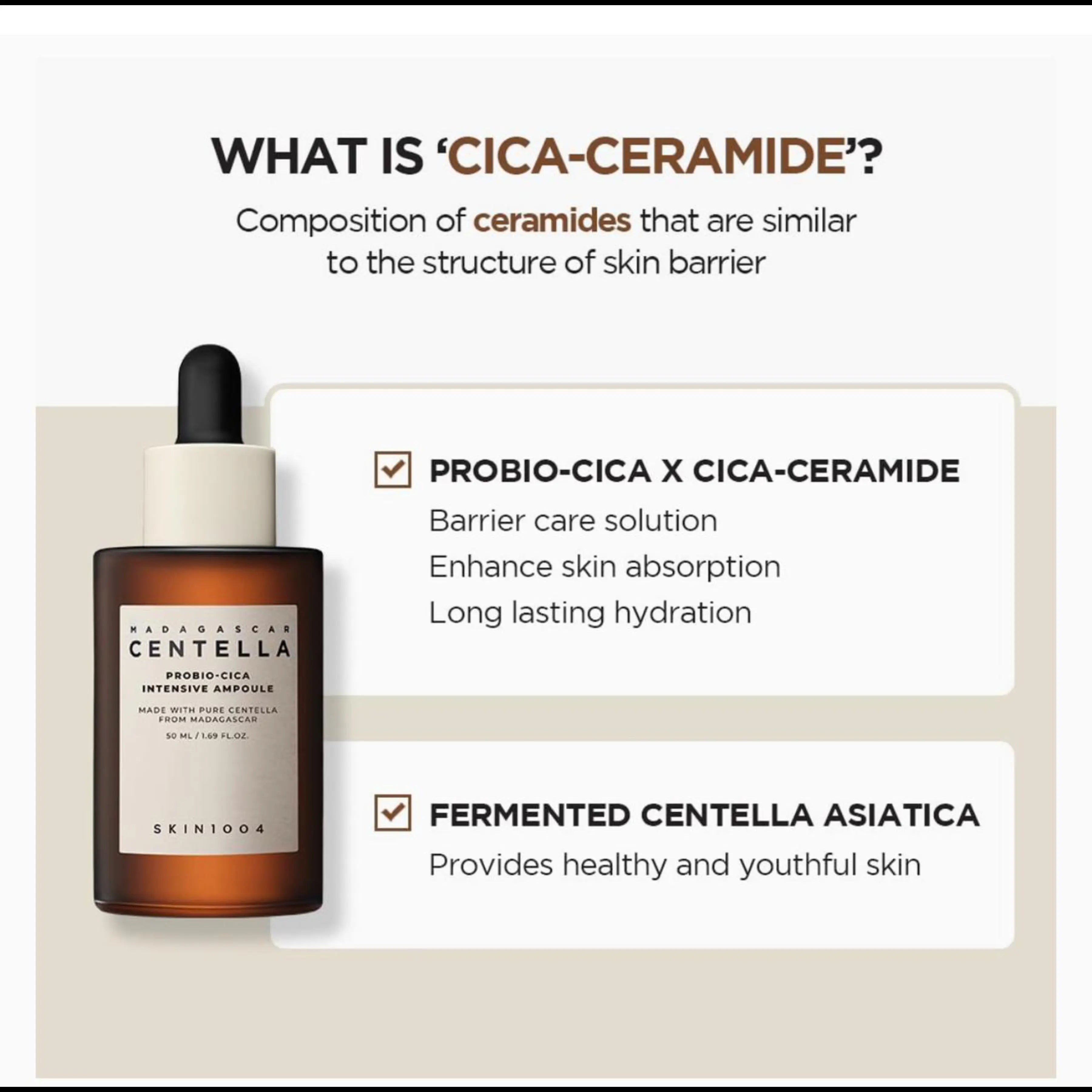 1004 Madagascar Centella Probio-Cica Intensive Ampoule