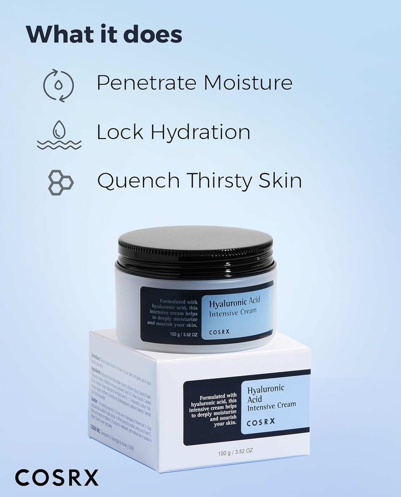 COSRX Hyaluronic Acid intensive cream