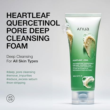 Anua heartleaf cleaning foam