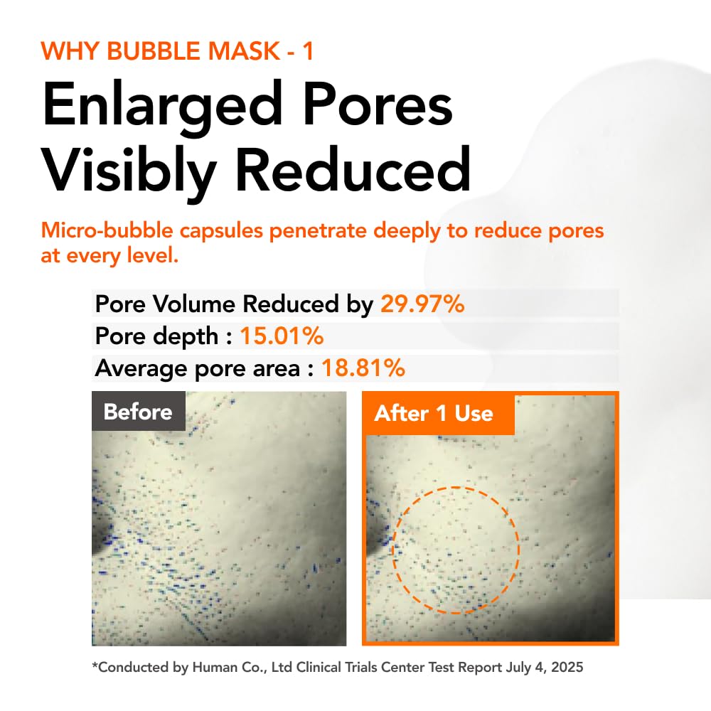 MENOKIN Collagen Lift 30 Seconds Quick Bubble Mask