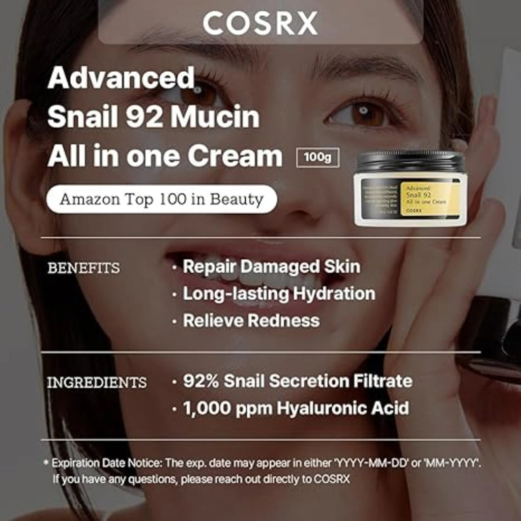 COSRX Advanced Snail 92 All in one Cream 100g