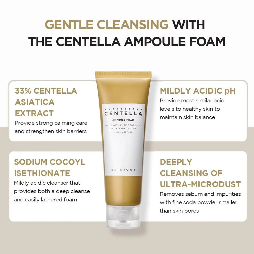 1004 Madagascar Centella Ampoule Foam 125ml