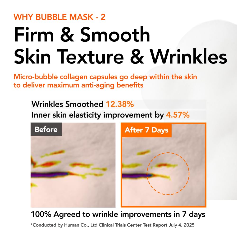 MENOKIN Collagen Lift 30 Seconds Quick Bubble Mask