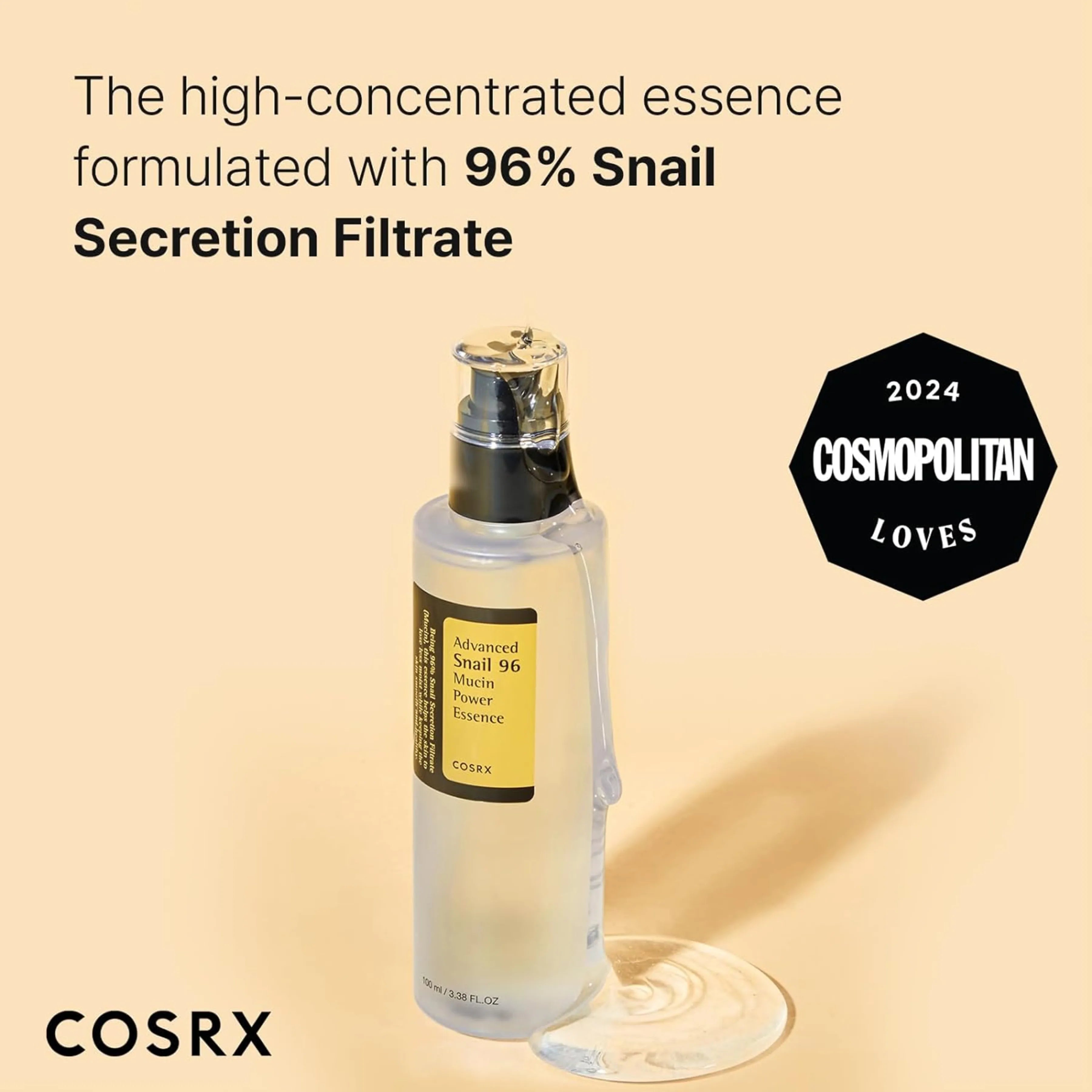 The advanced 96 snail mucin power essence 100 ml COSRX