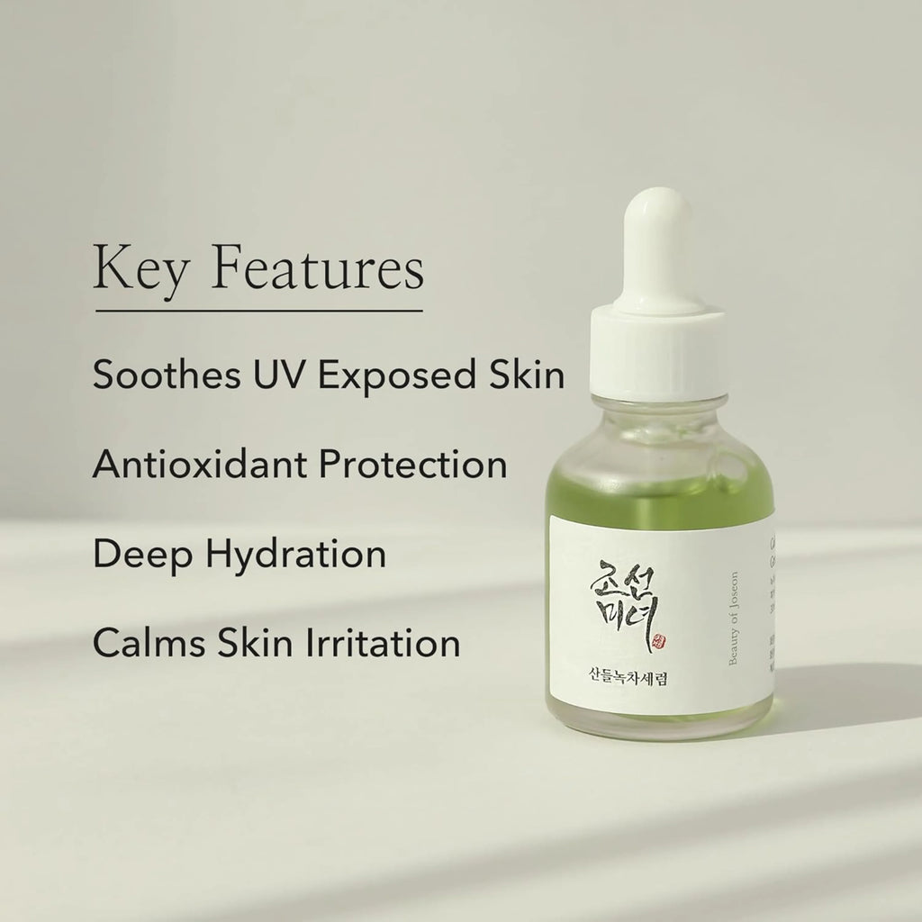 BOJ Calming serum: Green Tea + Panthenol 