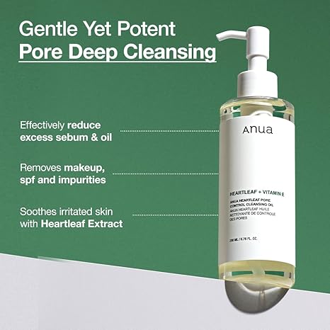 Anua heartleaf cleaning oil