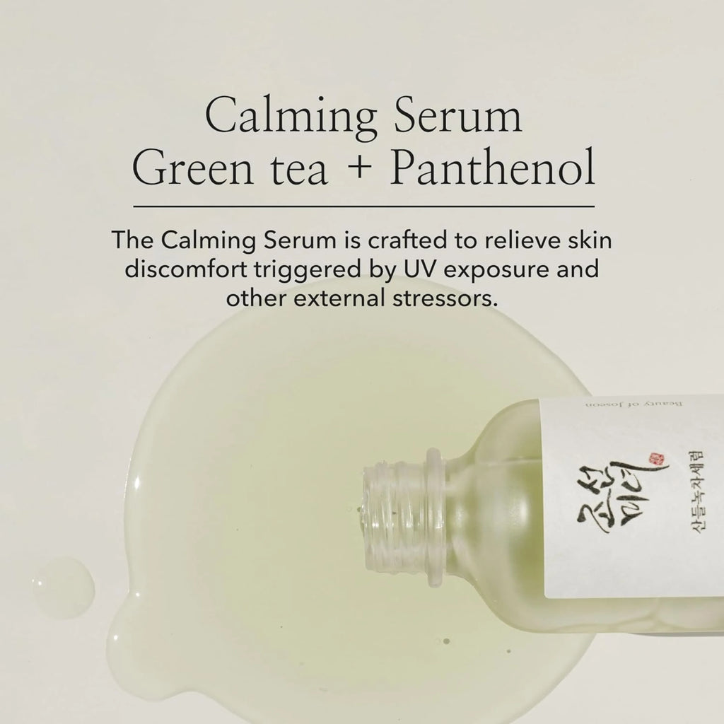 BOJ Calming serum: Green Tea + Panthenol 