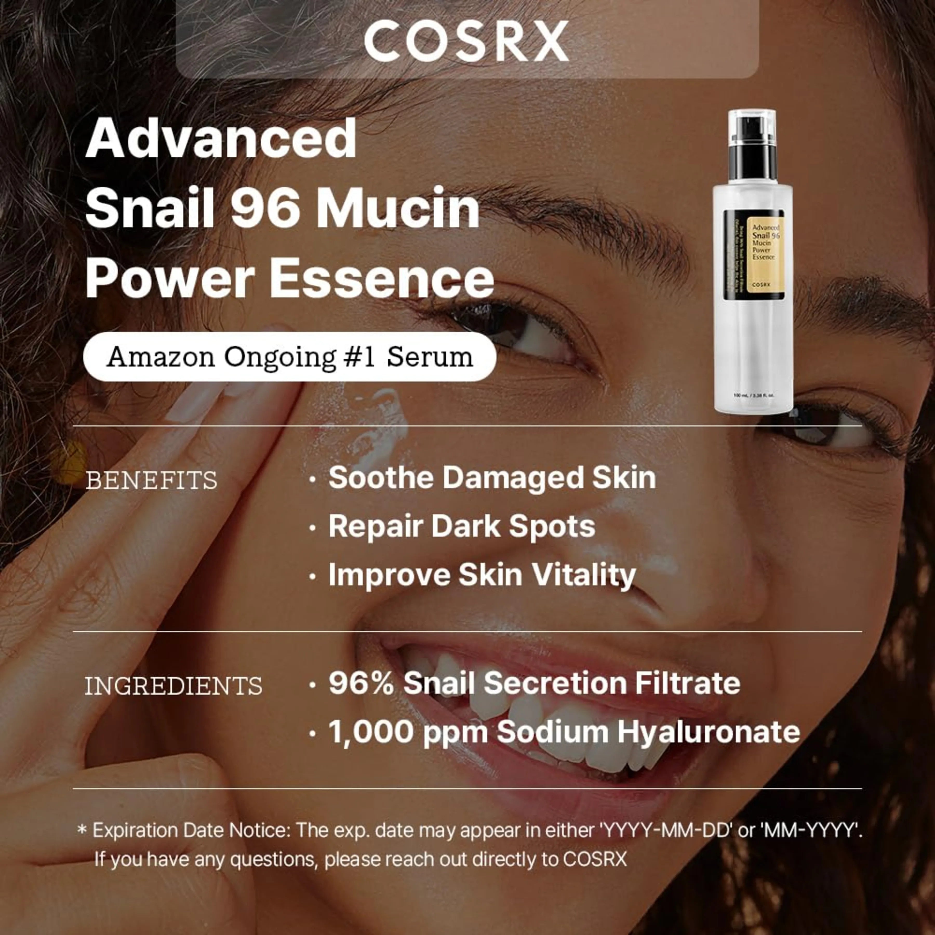 The advanced 96 snail mucin power essence 100 ml COSRX