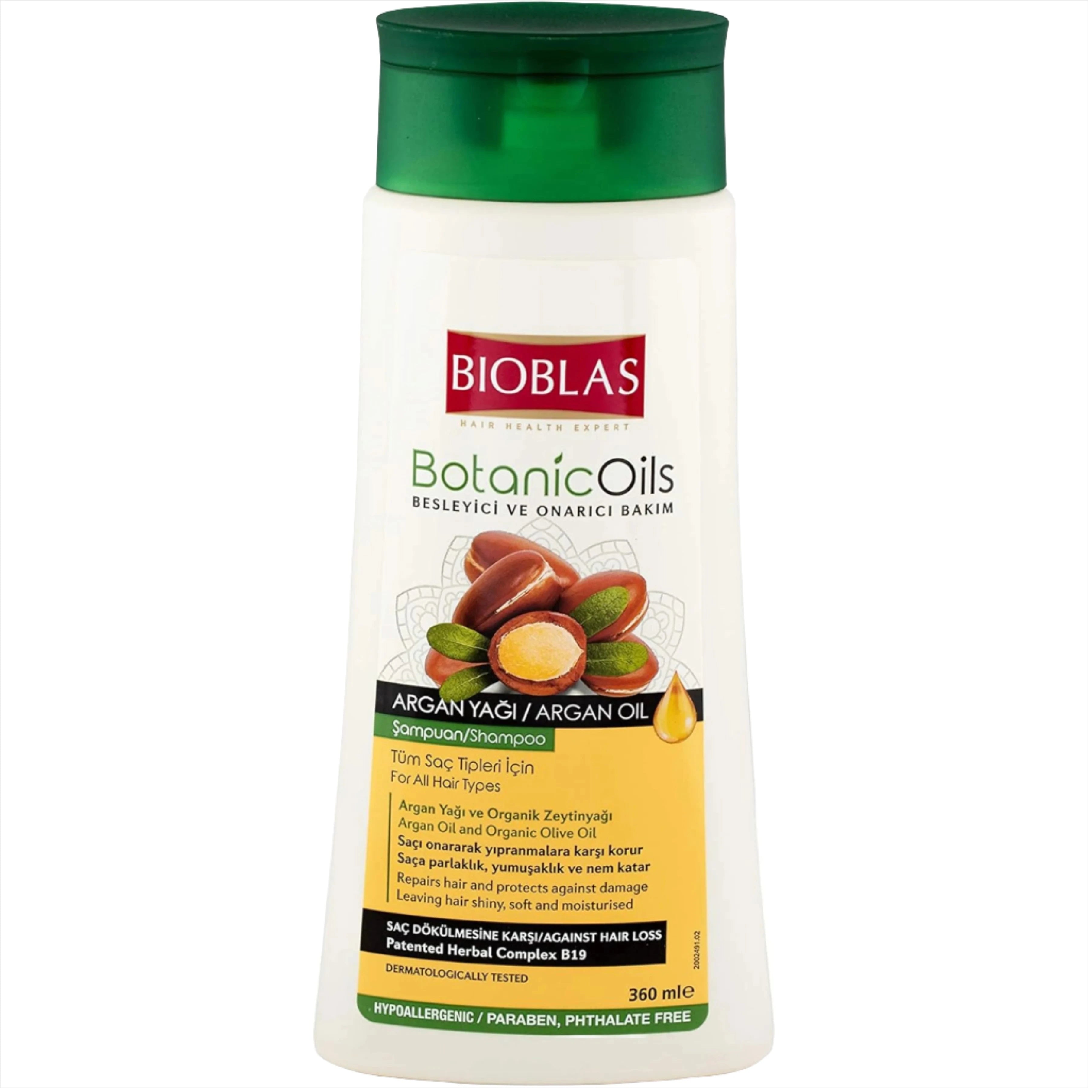 Bioblas Argan Oil Shampoo 360ml