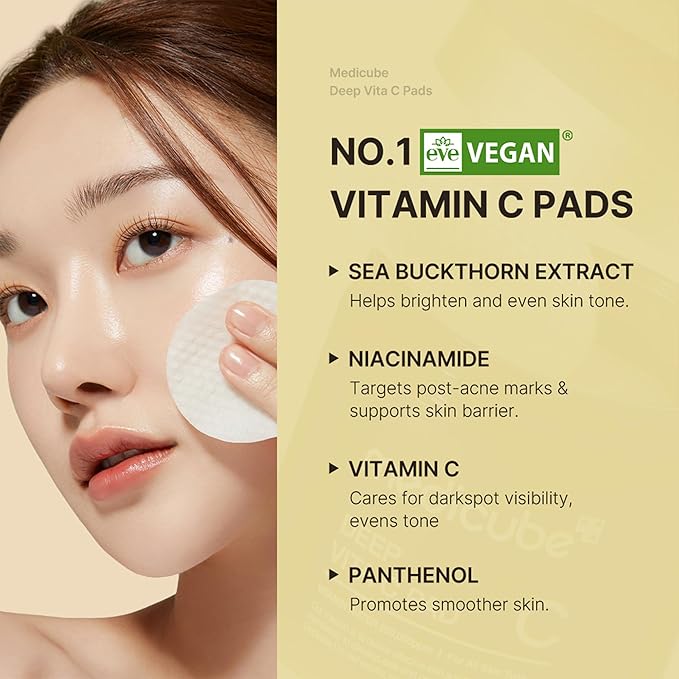 Medicube Deep Vita C Facial Pads