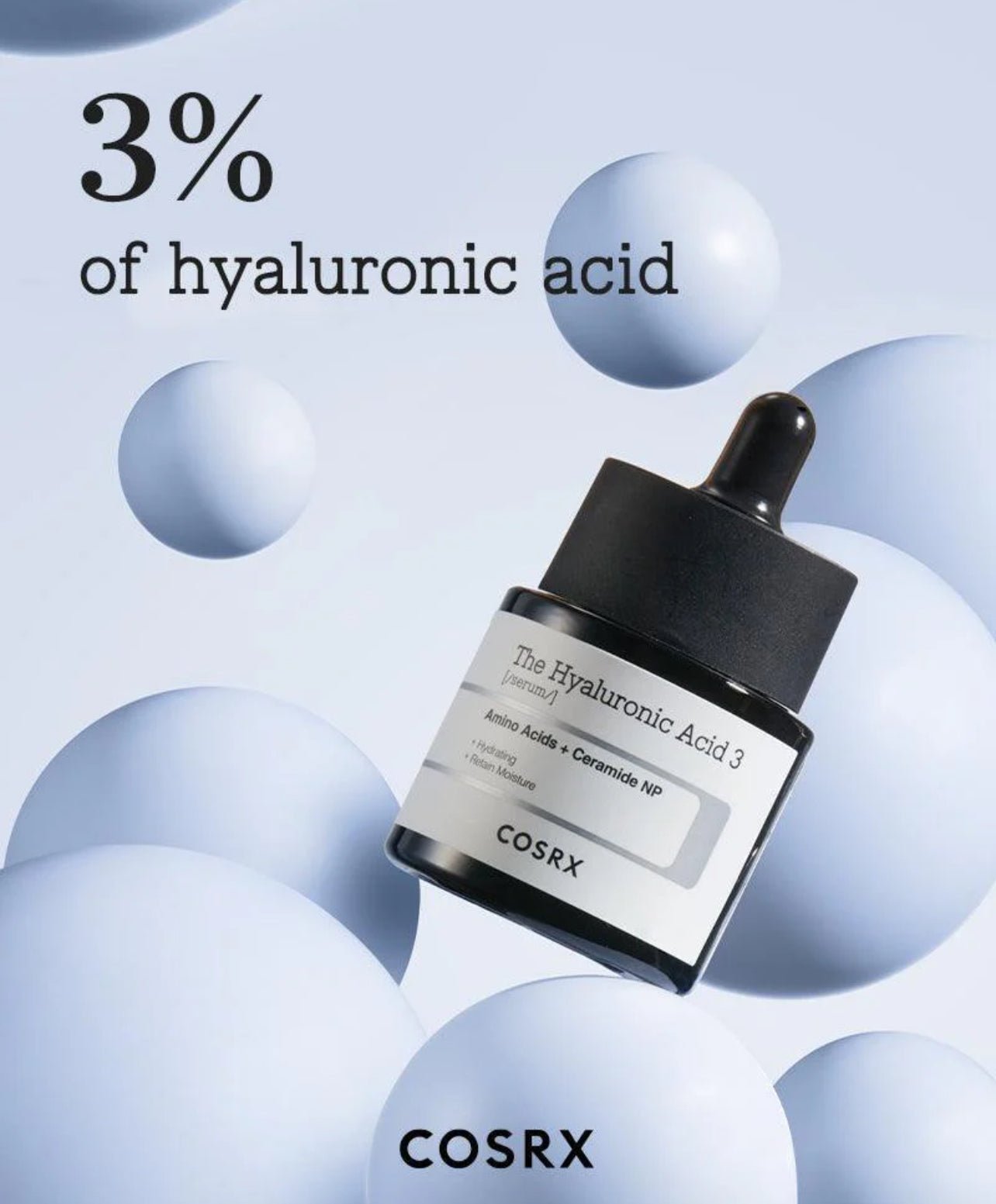 The Hyaluronic Acid 3%