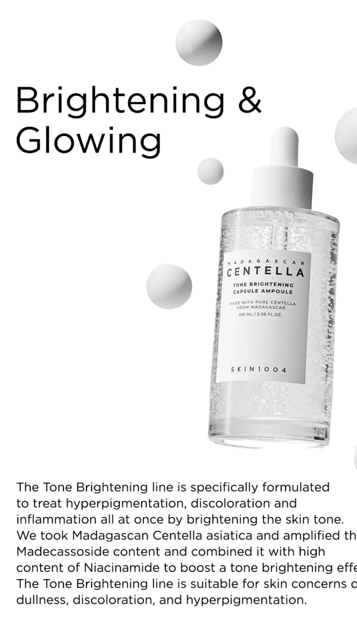 1004 Madagascar Centella Brightening Capsule Ampoule