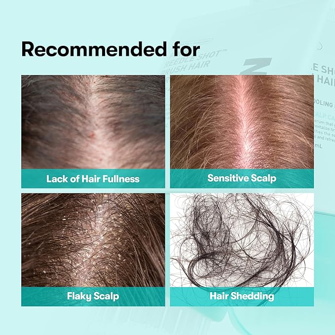 VT PDRN REEDLE SHOT BRUSH HAIR SERUM