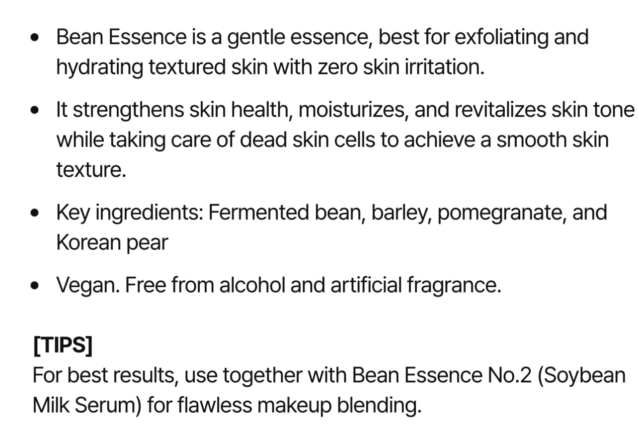 Mixsoon Bean Essence