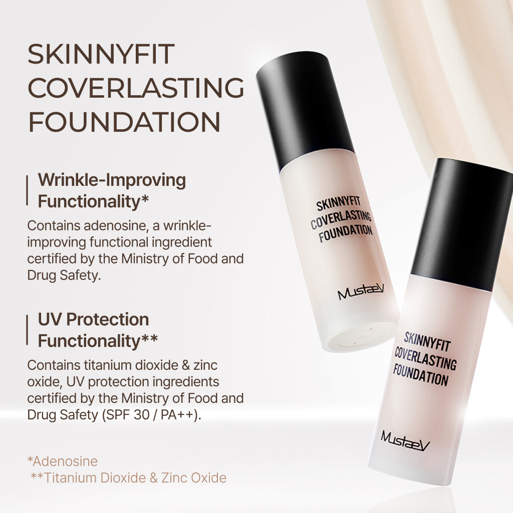 Mustaev Skinnyfit Coverlasting Foundation