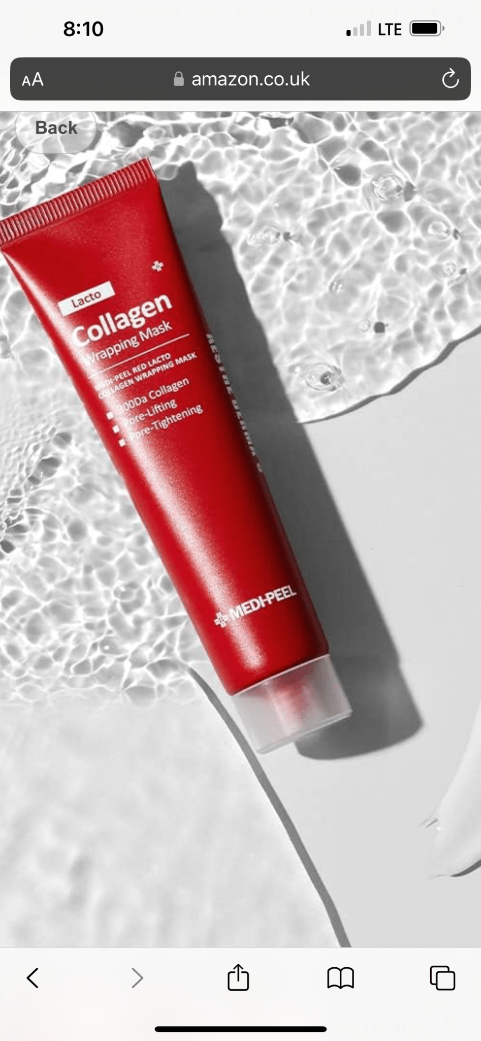 Collagen Wrapping mask Lacto