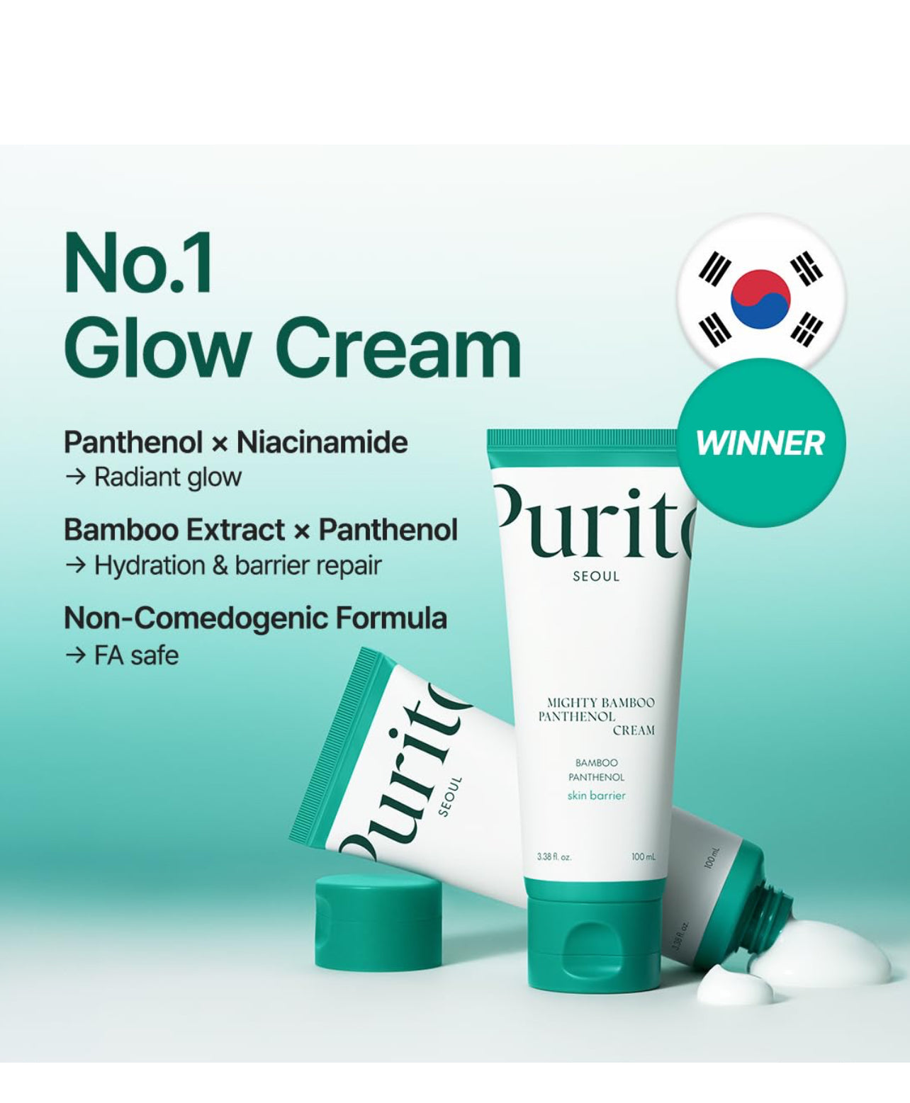 PURITO Mighty Bamboo Panthenol
