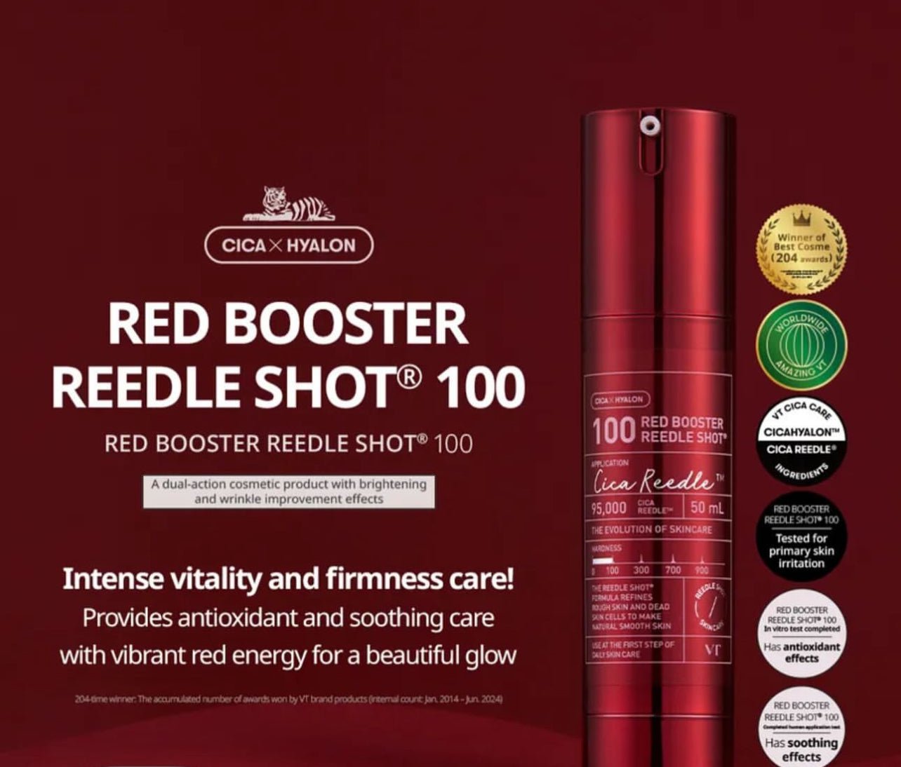VT Red Booster Reedle Shot 100