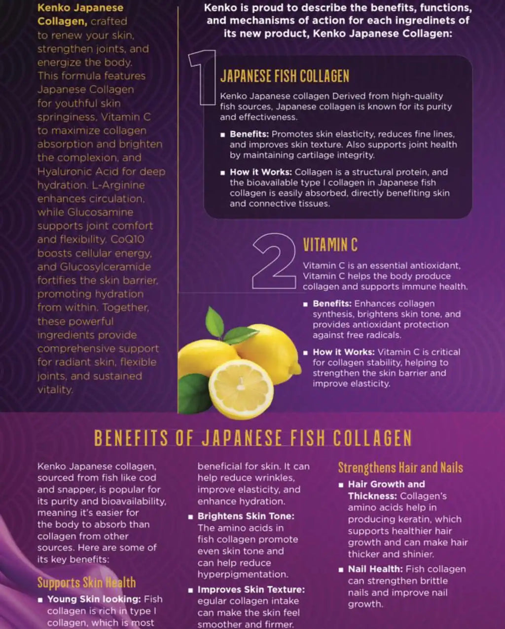 Japanese Collagen Powder NAD+