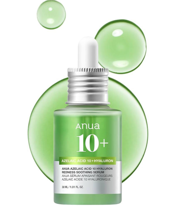 ANUA
AZELAIC HYALURON SOOTHING SERUM 30ML
