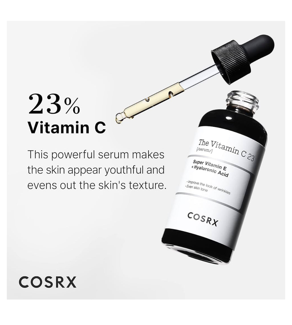 COSRX Pure Vitamin C 23% Serum with Vitamin E & Hyaluronic Acid