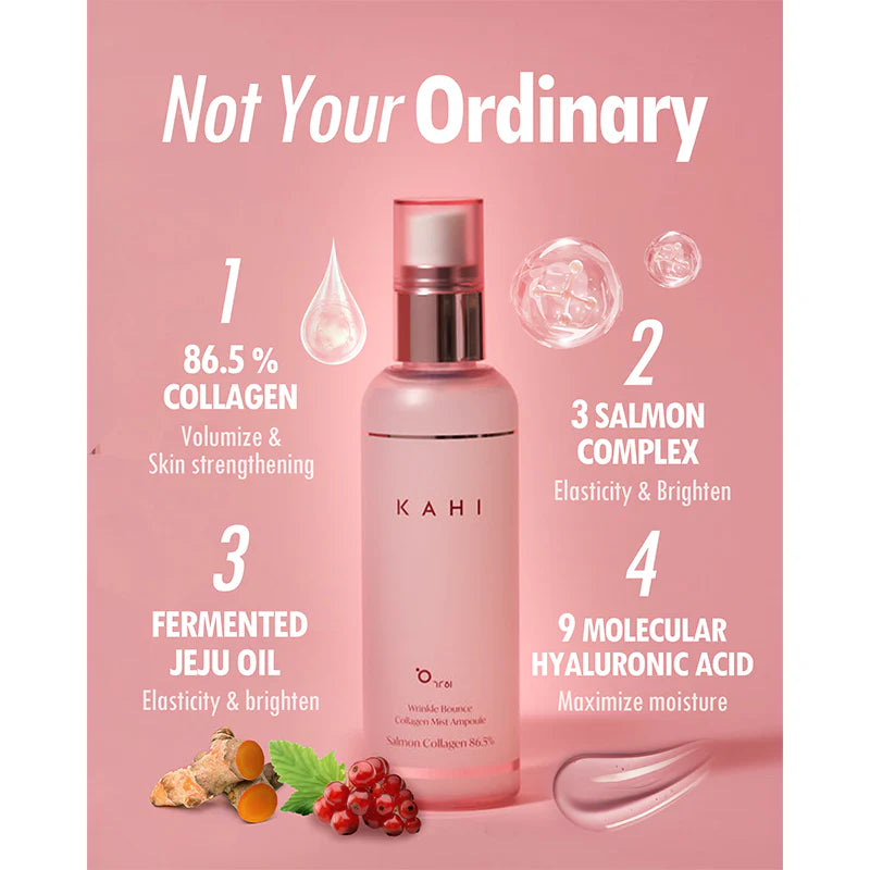 Kahi Wrinkle Bounce Collagen Moisturizing Mist