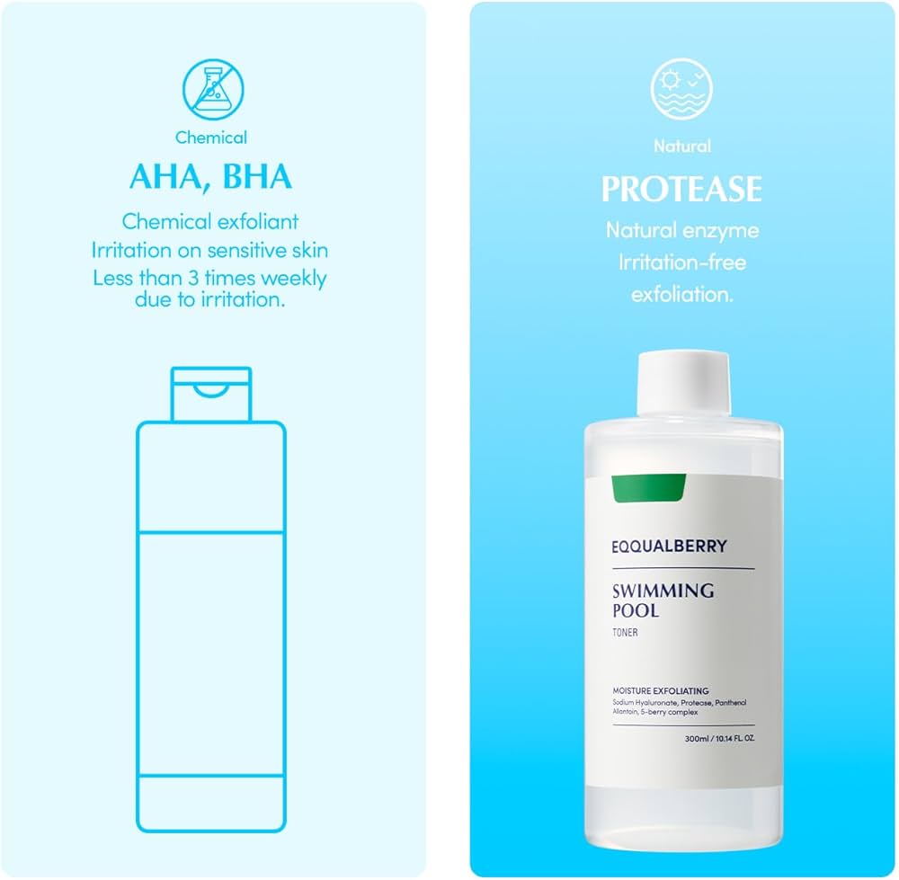EQQUALBERRY Swimming Pool Toner