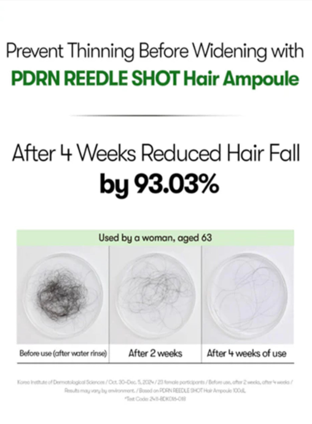 VT PDRN Reedle Shot Hair Ampoule 700dL