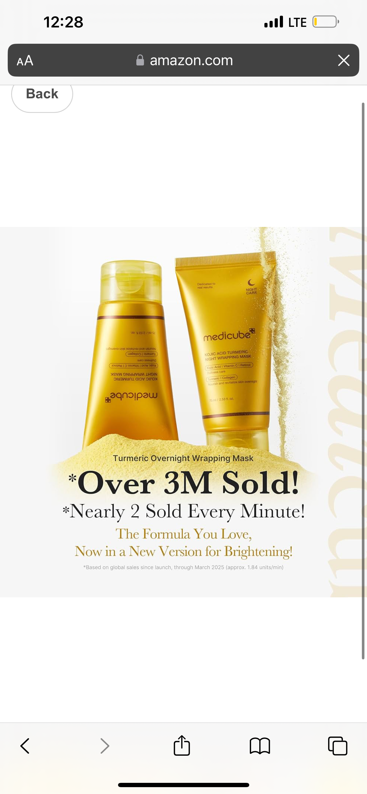 Medicube Kojic acid Turmeric wrapping mask