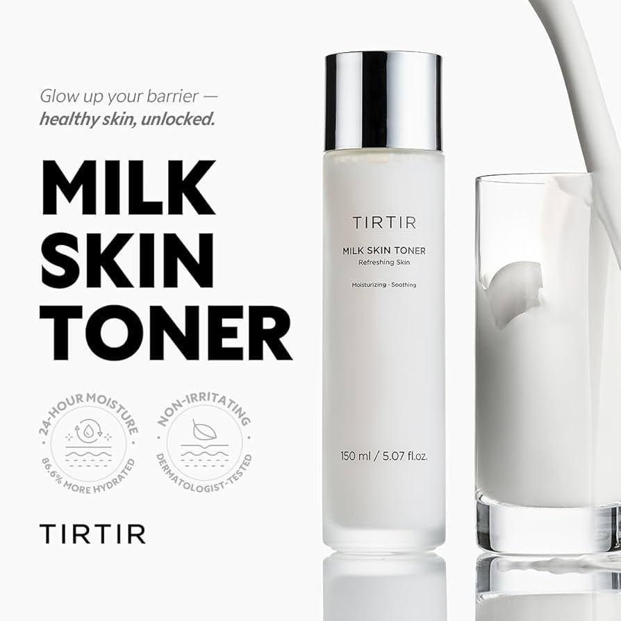 TIRTIR Milk Skin Rice Toner - Deep Moisturizing,