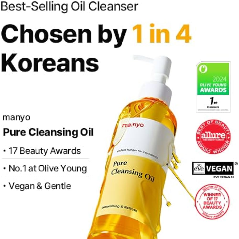 ma:nyo  Pure Cleansing Oil, Natural Oil Cleanser