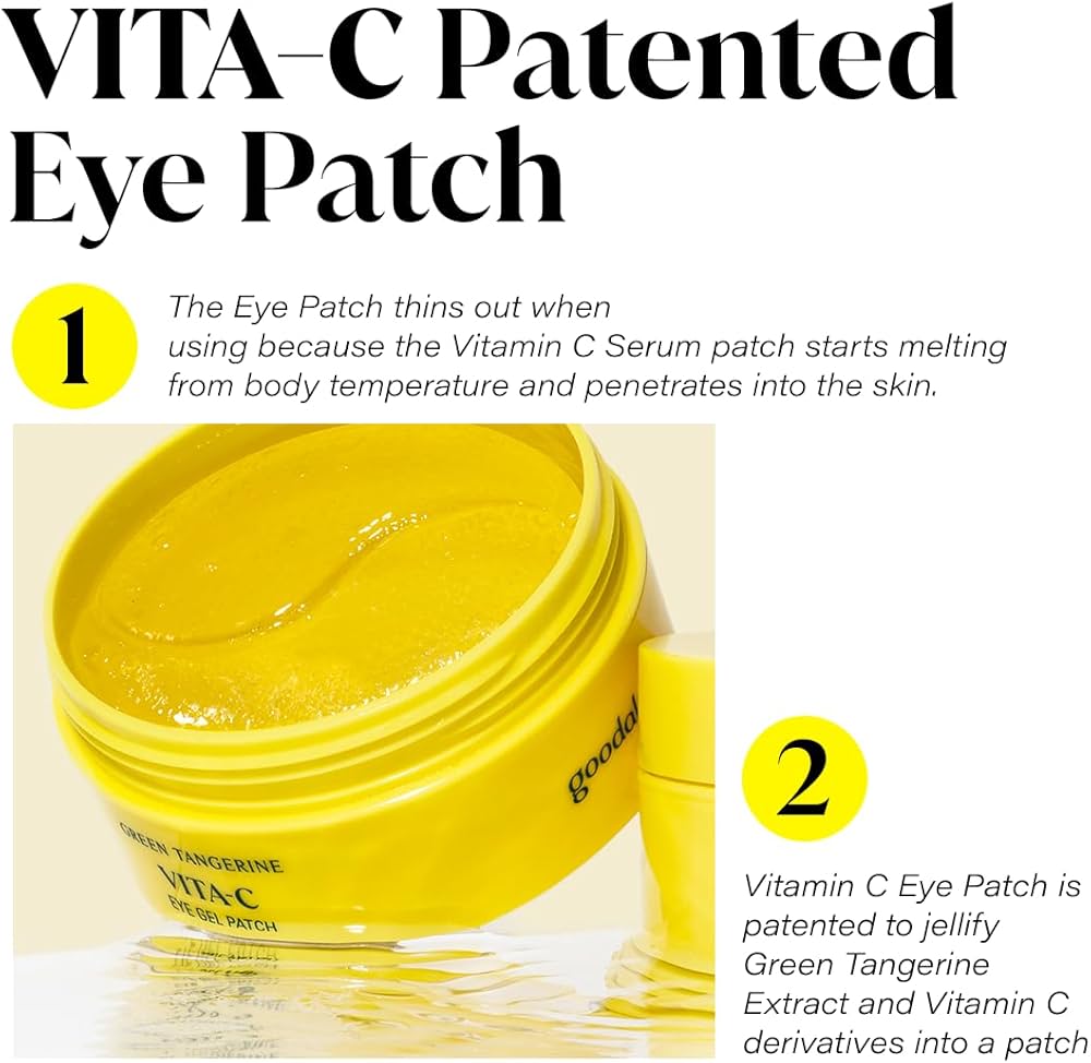 GOODAL Green Tangerine Vitamin C Eye Patches 60 Sheets