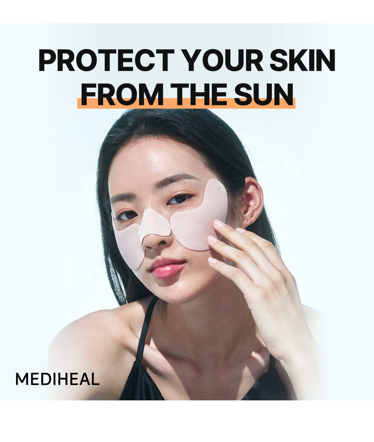 Triple protection sun patch