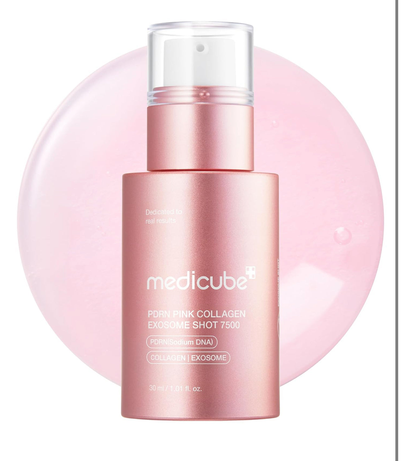 [Medicube] PDRN Pink Collagen exosome shot ampoule 7500 30ml