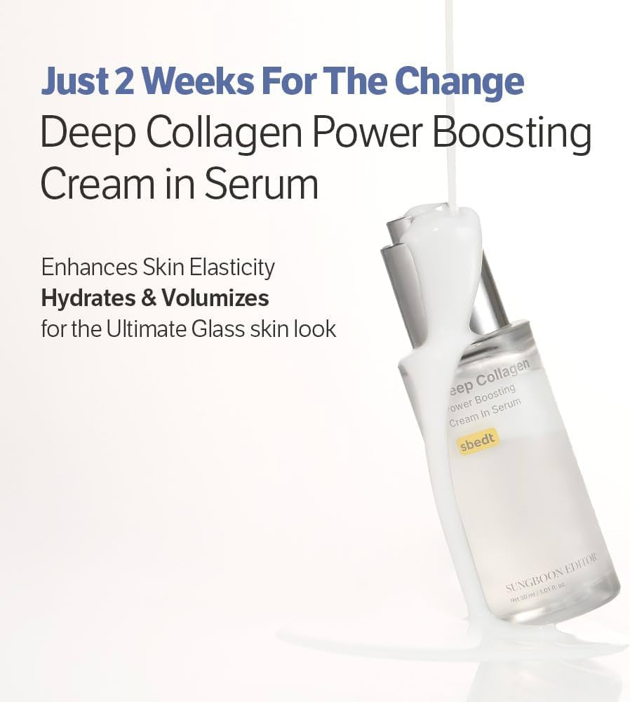 SUNGBOON EDITOR Deep Collagen Power Boosting Cream In Serum sbedt